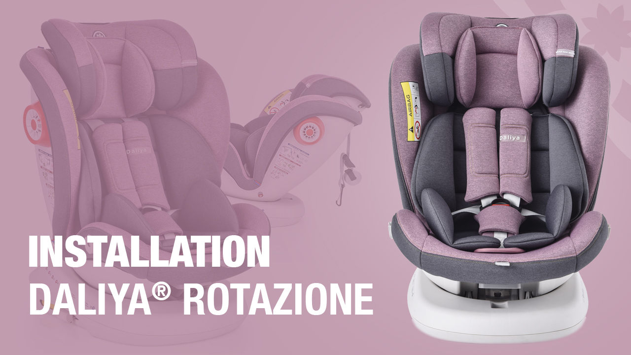 Isofix Auto Kindersitz 0-36kg Gruppe 0+1+2+3 Autositz 360°drehbar