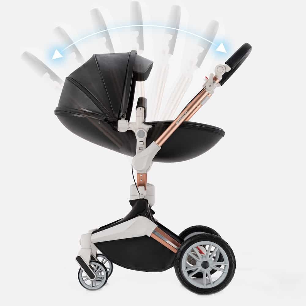 Luxus Kinderwagen 360 Drehung mit Babywanne
