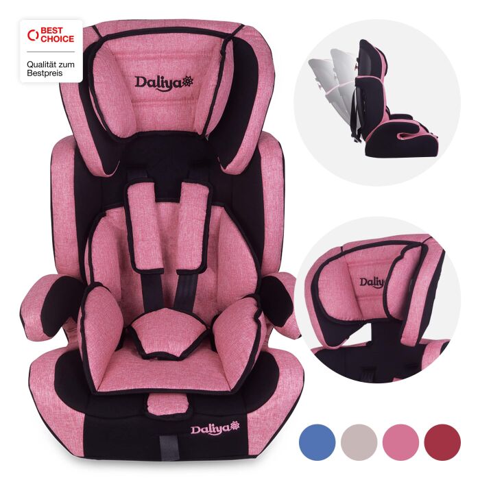 Daliya&reg; CARSITTO Kinderautositz 9-36KG Gruppe I / II / III ( Rosa )