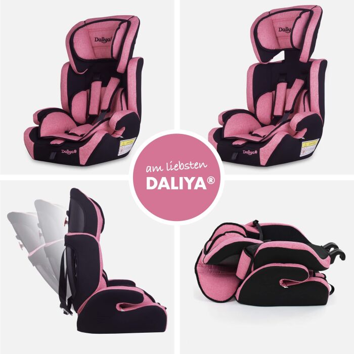 Daliya&reg; CARSITTO Kinderautositz 9-36KG Gruppe I / II / III ( Rosa )