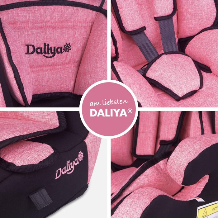 Daliya&reg; CARSITTO Kinderautositz 9-36KG Gruppe I / II / III ( Rosa )