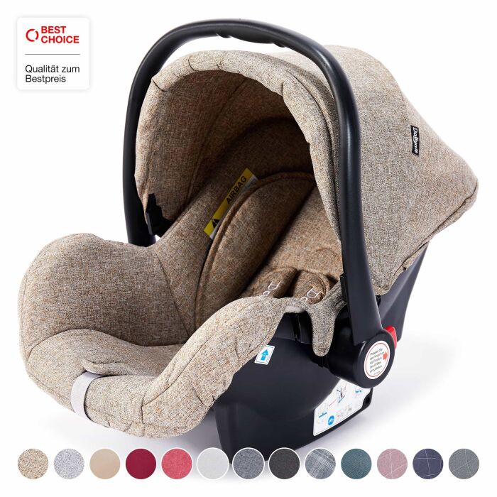 Daliya® BEBESAFE Babyschale Gruppe 0+ ( Khaki )