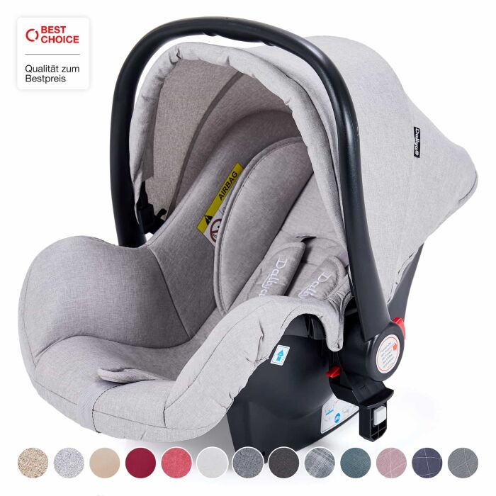 Daliya&reg; BEBESAFE Babyschale Gruppe 0+ ( Elegance-Grau)