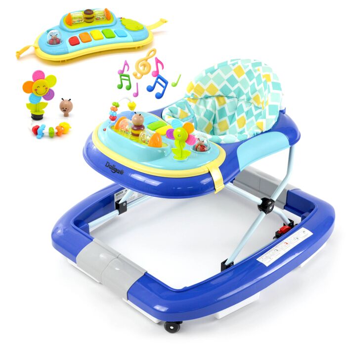 Daliya&reg; BEBISTEP 4in1 Spiel- und Lauflernwagen (Blau)