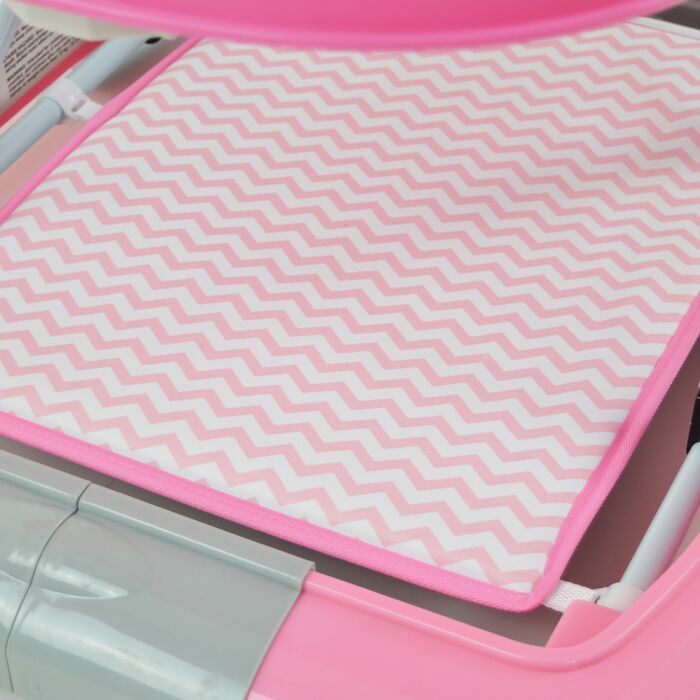 Daliya&reg; BEBISTEP 4in1 Spiel- und Lauflernwagen (Rosa)