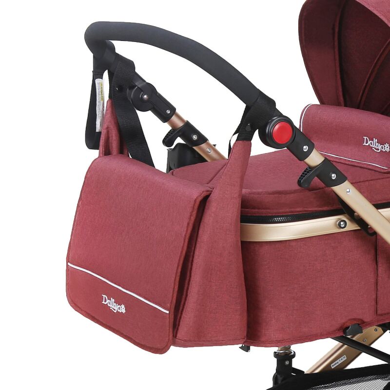 Daliya® BAMBIMO Wickeltasche (Elegance-Rot)