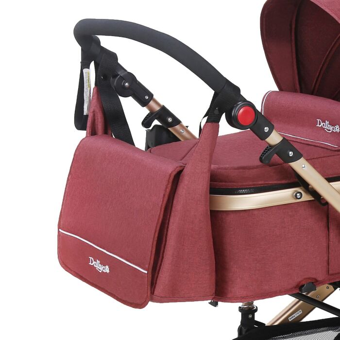 Daliya® BAMBIMO Wickeltasche (Elegance-Rot)