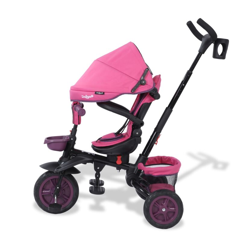 Daliya® Pedaliya Dreirad - Buggy Multifunktional - Pink