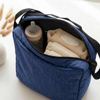 Daliya® Variyo Buggy Wickeltasche | Universal Kinderwagen ( Blau )