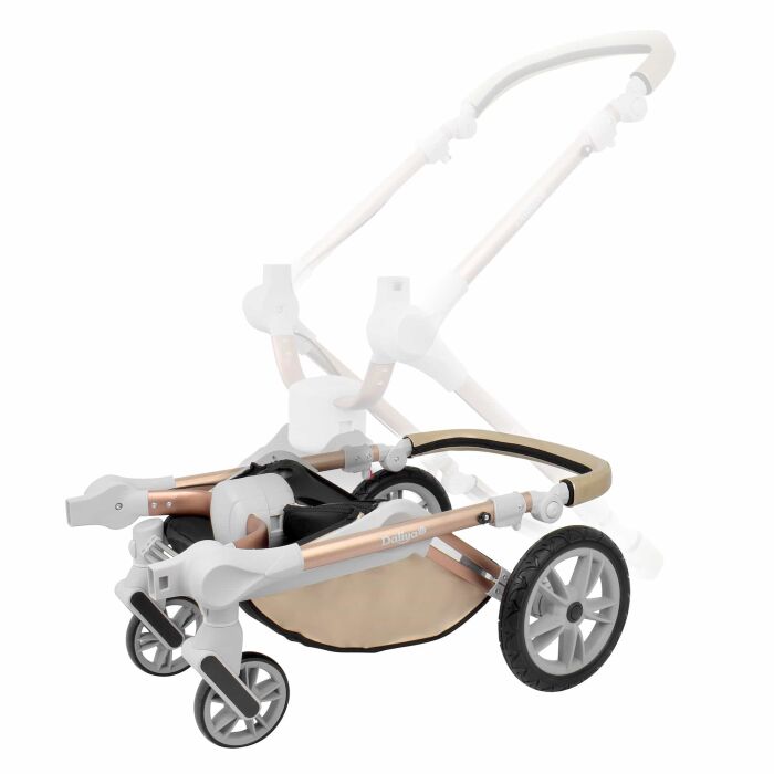 Daliya® TURNIYO 2in1 Kinderwagen 360°drehbar (Gold / Champagne)