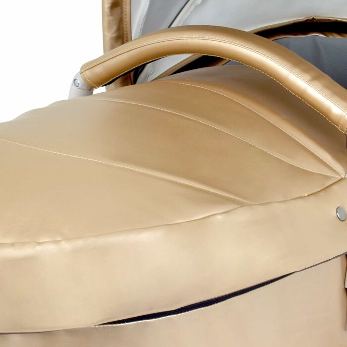 Daliya® TURNIYO 2in1 Kinderwagen 360°drehbar (Gold / Champagne)