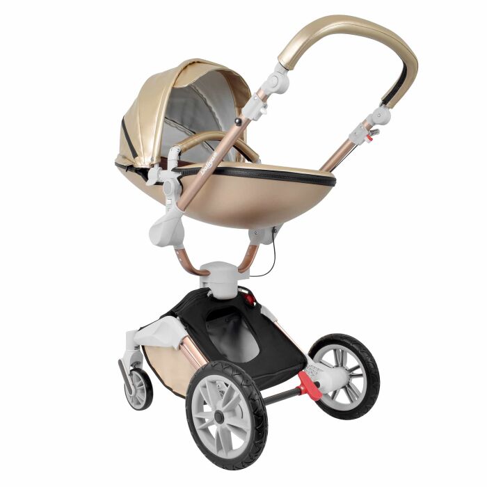 Daliya® TURNIYO 2in1 Kinderwagen 360°drehbar (Gold / Champagne)
