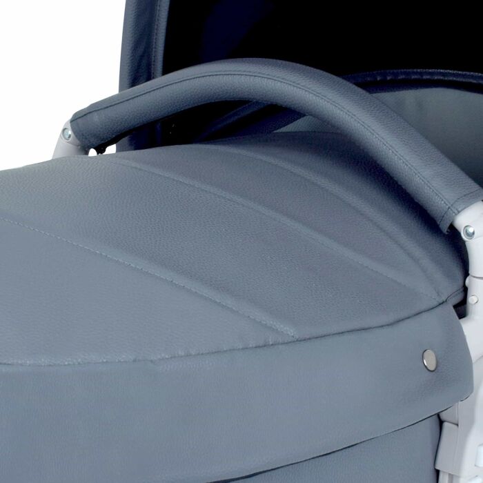 Daliya® TURNIYO 2in1 Kinderwagen 360°drehbar (Dunkelgrau)
