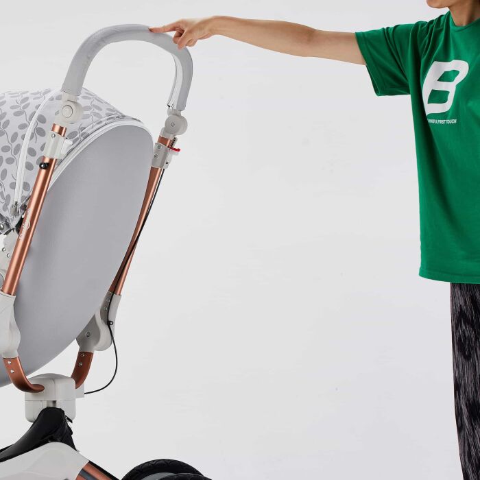 Daliya&reg; TURNIYO 2in1 Kinderwagen 360&deg;drehbar (Dunkelgrau)