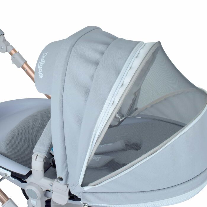 Daliya&reg; TURNIYO 2in1 Kinderwagen 360&deg;drehbar (Grau)