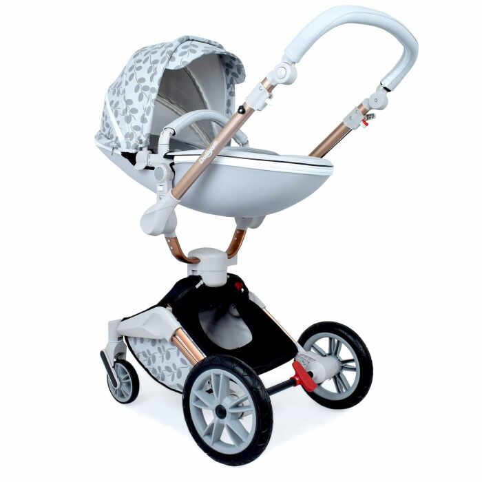 Daliya&reg; TURNIYO 2in1 Kinderwagen 360&deg;drehbar (Grau mit Muster)