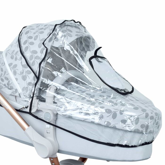 Daliya® TURNIYO 2in1 Kinderwagen 360°drehbar (Grau mit Muster)