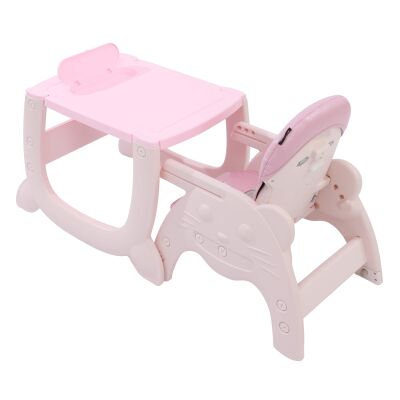 Daliya® MULTIHOK 4in1 Baby- & Kinderhochstuhl (Pink)
