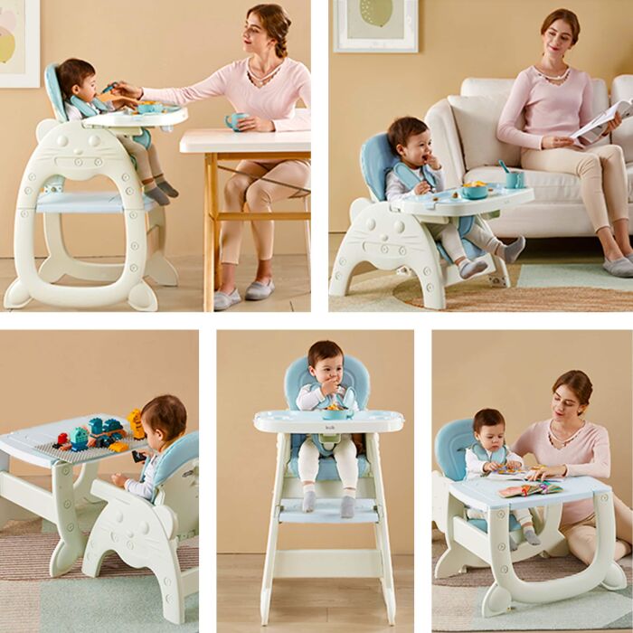 Daliya&reg; MULTIHOK 4in1 Baby- &amp; Kinderhochstuhl (Blau)