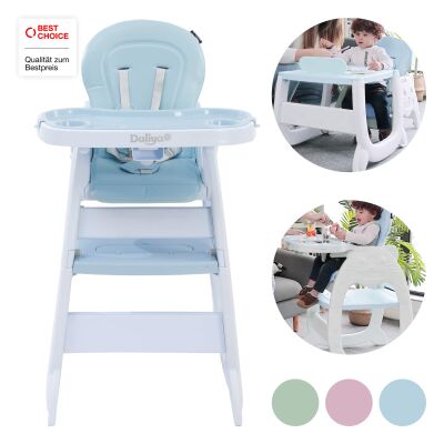 Daliya® MULTIHOK 4in1 Baby- & Kinderhochstuhl (Blau)