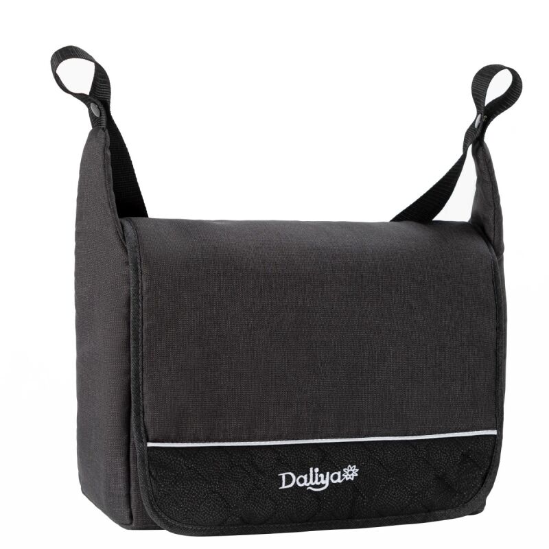 Daliya® Rapidy Buggy Wickeltasche | Universal Kinderwagen ( Schwarz-Muster )