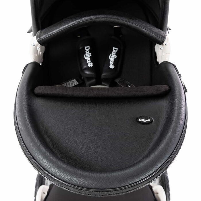 Daliya&reg; TURNIYO 2in1 Kinderwagen 360&deg;drehbar (Schwarz)