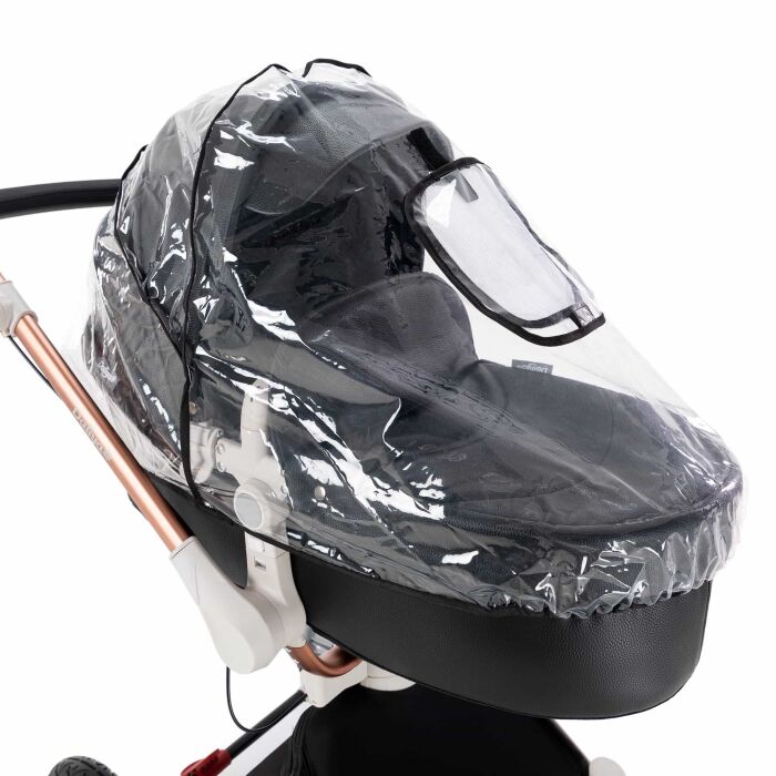 Daliya&reg; TURNIYO 2in1 Kinderwagen 360&deg;drehbar (Schwarz)