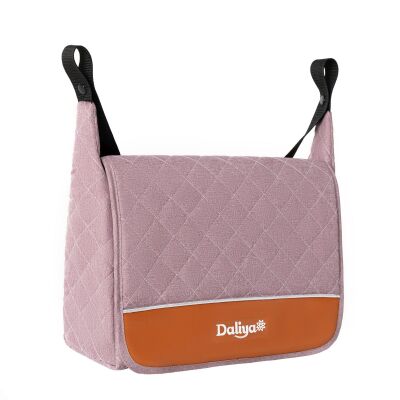 Daliya&reg; BAMBIMO Wickeltasche (Ros&eacute; mit Kontrast-N&auml;hten)
