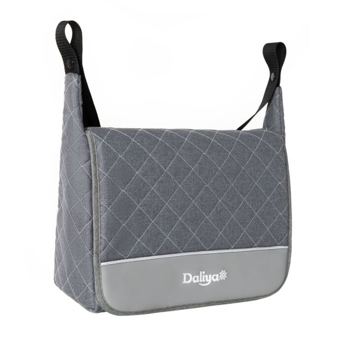 Daliya&reg; BAMBIMO Wickeltasche (Grau mit Muster)