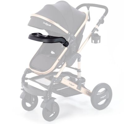 Daliya® BAMBIMO Ess & Spieltisch ab Modelljahr 2021 (Braun- Schwarz)