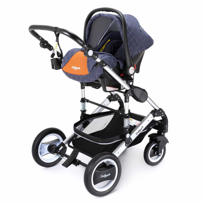 Daliya&reg; BEBESAFE Babyschale Gruppe 0+ ( Blau mit Raster)