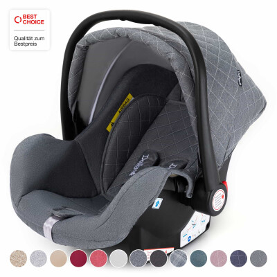 Daliya&reg; BEBESAFE Babyschale Gruppe 0+ ( Grau mit Muster )