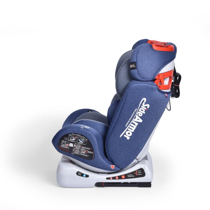 SITORINO Kindersitz mit Isofix (ein Daliya&reg; refurbished Produkt Blau)