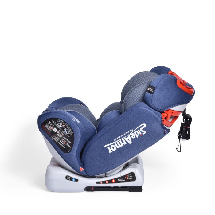 SITORINO Kindersitz mit Isofix (ein Daliya&reg; refurbished Produkt Blau)