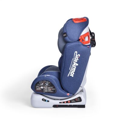 SITORINO Kindersitz mit Isofix (ein Daliya® refurbished Produkt Blau)