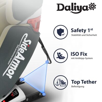 SITORINO Kindersitz mit Isofix (ein Daliya® refurbished Produkt Beige)