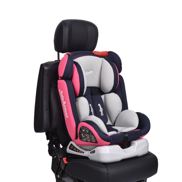SITORINO Kindersitz mit Isofix (ein Daliya&reg; refurbished Produkt Pink)