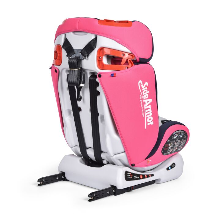 SITORINO Kindersitz mit Isofix (ein Daliya&reg; refurbished Produkt Pink)