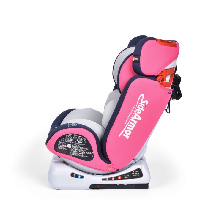 SITORINO Kindersitz mit Isofix (ein Daliya&reg; refurbished Produkt Pink)