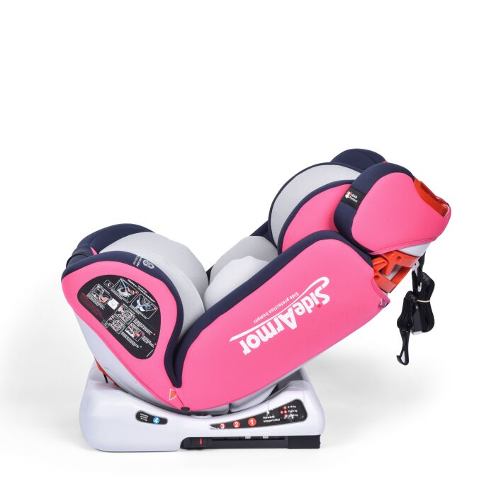 SITORINO Kindersitz mit Isofix (ein Daliya&reg; refurbished Produkt Pink)