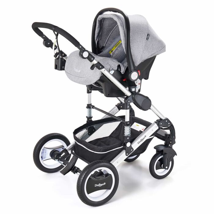 BAMBIMO Kinderwagen 3in1 (ein Daliya&reg; refurbished Produkt Grau)