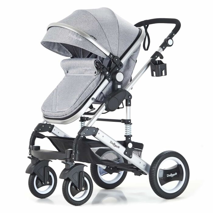 BAMBIMO Kinderwagen 3in1 (ein Daliya&reg; refurbished Produkt Grau)