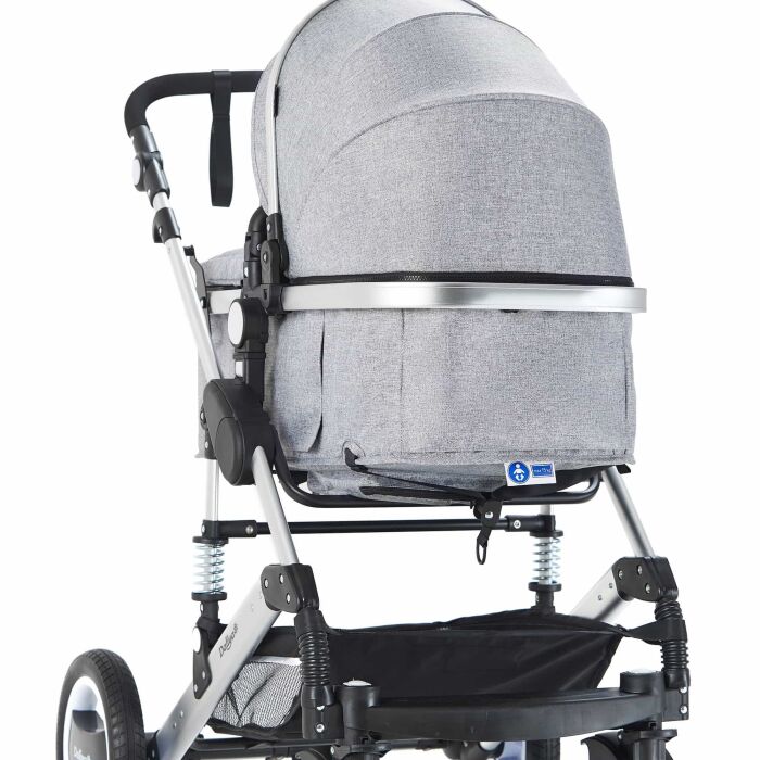 BAMBIMO Kinderwagen 3in1 (ein Daliya® refurbished Produkt Grau)