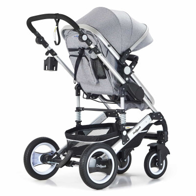 BAMBIMO Kinderwagen 3in1 (ein Daliya® refurbished Produkt Grau)