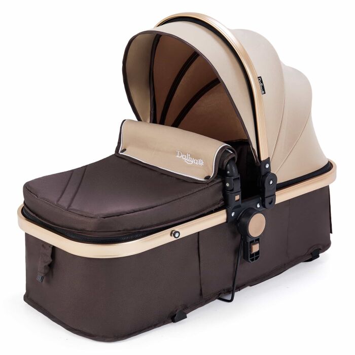 BAMBIMO Kinderwagen 3in1 (ein Daliya&reg; refurbished Produkt Braun - Gold)