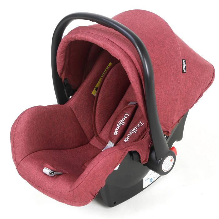 BAMBIMO Kinderwagen 3in1 (ein Daliya&reg; refurbished Produkt Elegance-Rot)