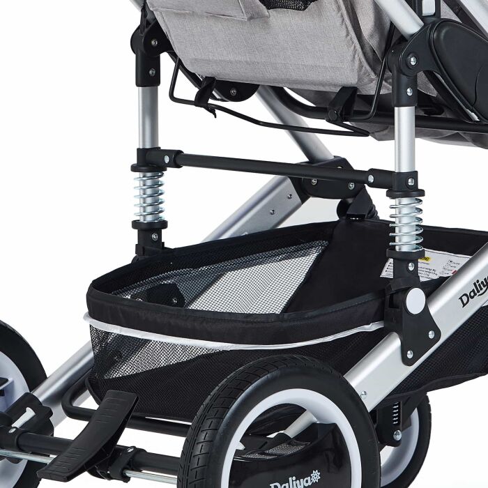 BAMBIMO Kinderwagen 3in1 (ein Daliya® refurbished Produkt Elegance-Grau)