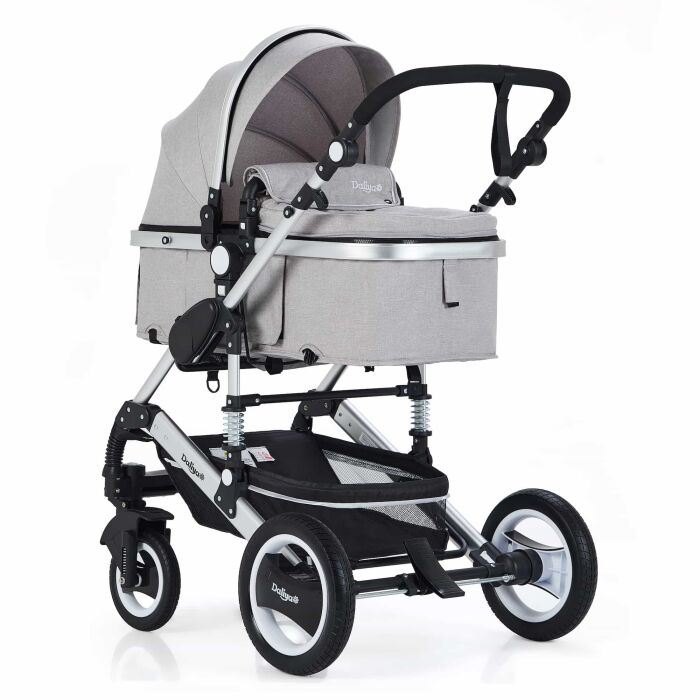 BAMBIMO Kinderwagen 3in1 (ein Daliya&reg; refurbished Produkt Elegance-Grau)