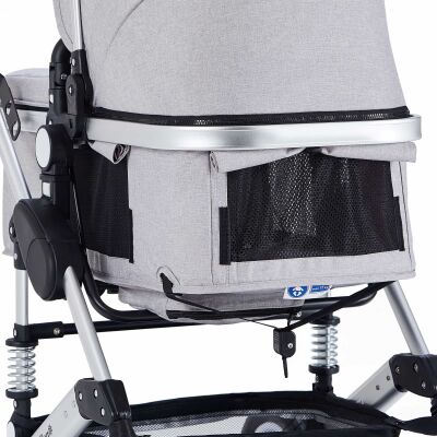 BAMBIMO Kinderwagen 3in1 (ein Daliya® refurbished Produkt Elegance-Grau)