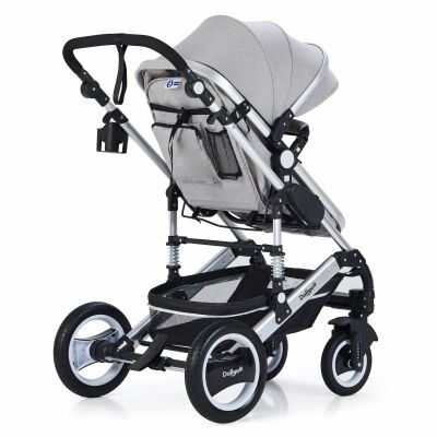 BAMBIMO Kinderwagen 3in1 (ein Daliya® refurbished Produkt Elegance-Grau)